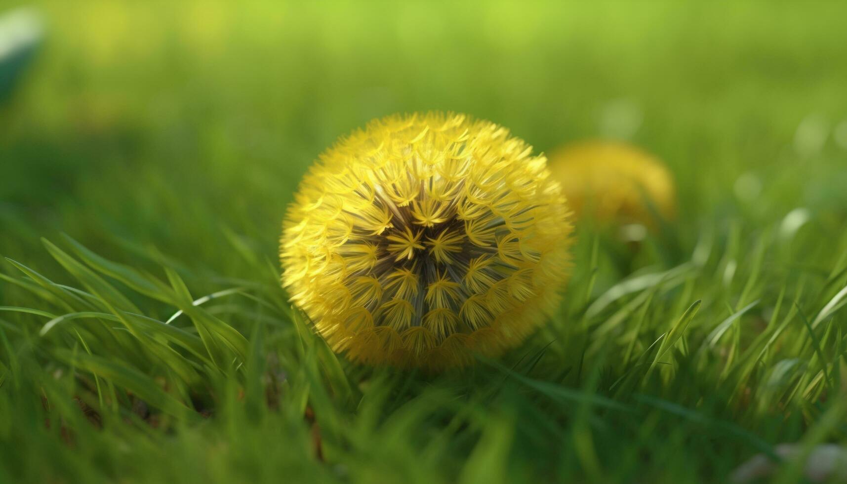 freschezza e bellezza nel natura un' singolo giallo margherita fiori generato di ai foto