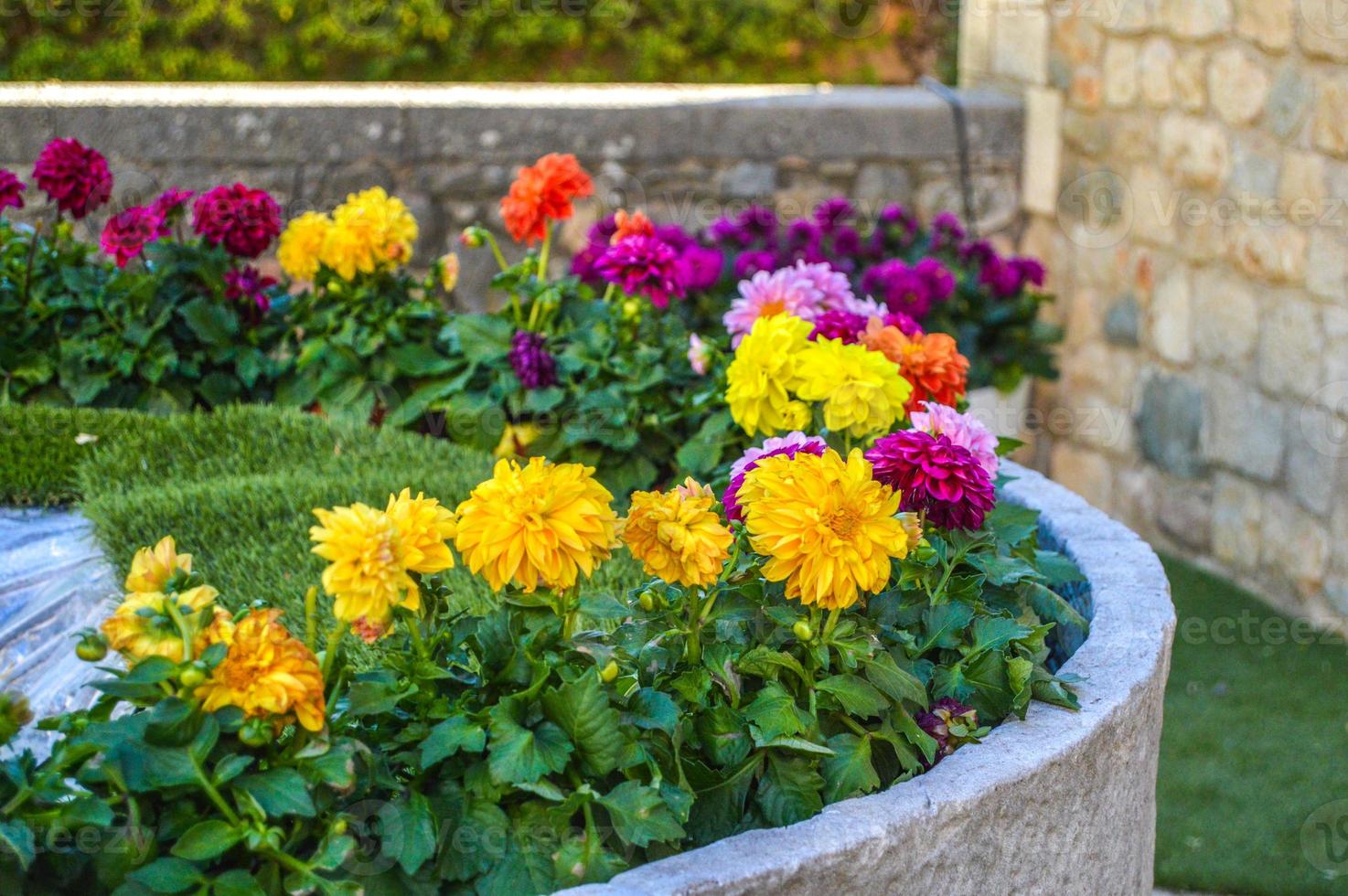 festa dei fiori a girona temps de flors, spagna. 2018 foto