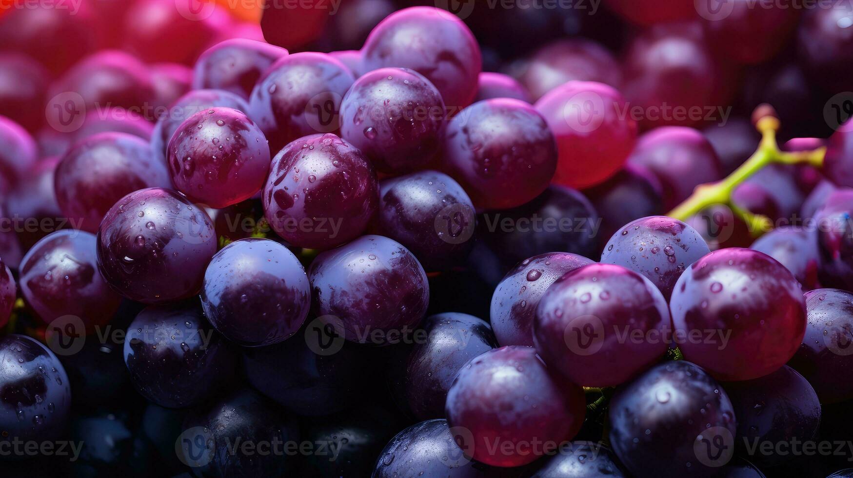 petalo viola macro sfondo freschezza ai generato foto