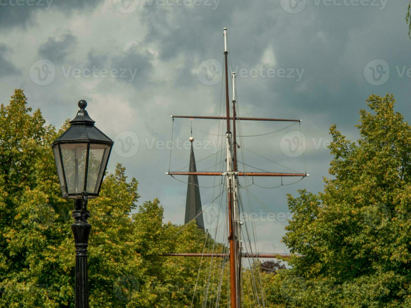 la città di papenburg in germania foto