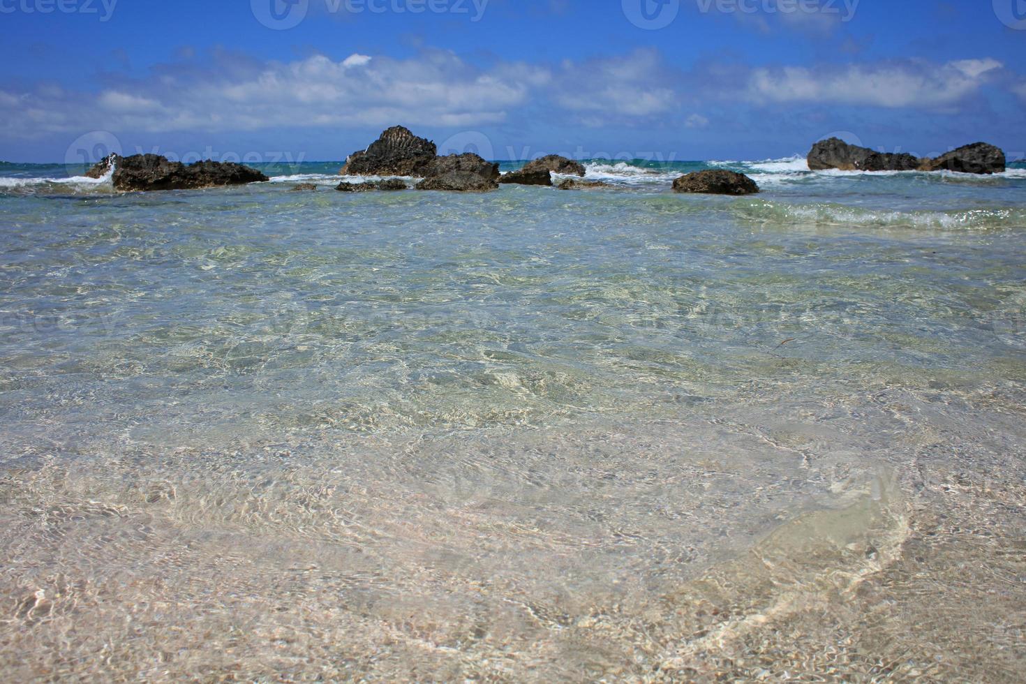 spiaggia di falassarna laguna blu isola di creta estate 2020 vacanze covid19 foto