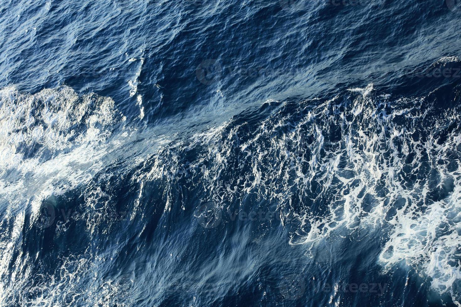 onde sfondo astratto sfondo covid-19 vista stagione dalla nave foto
