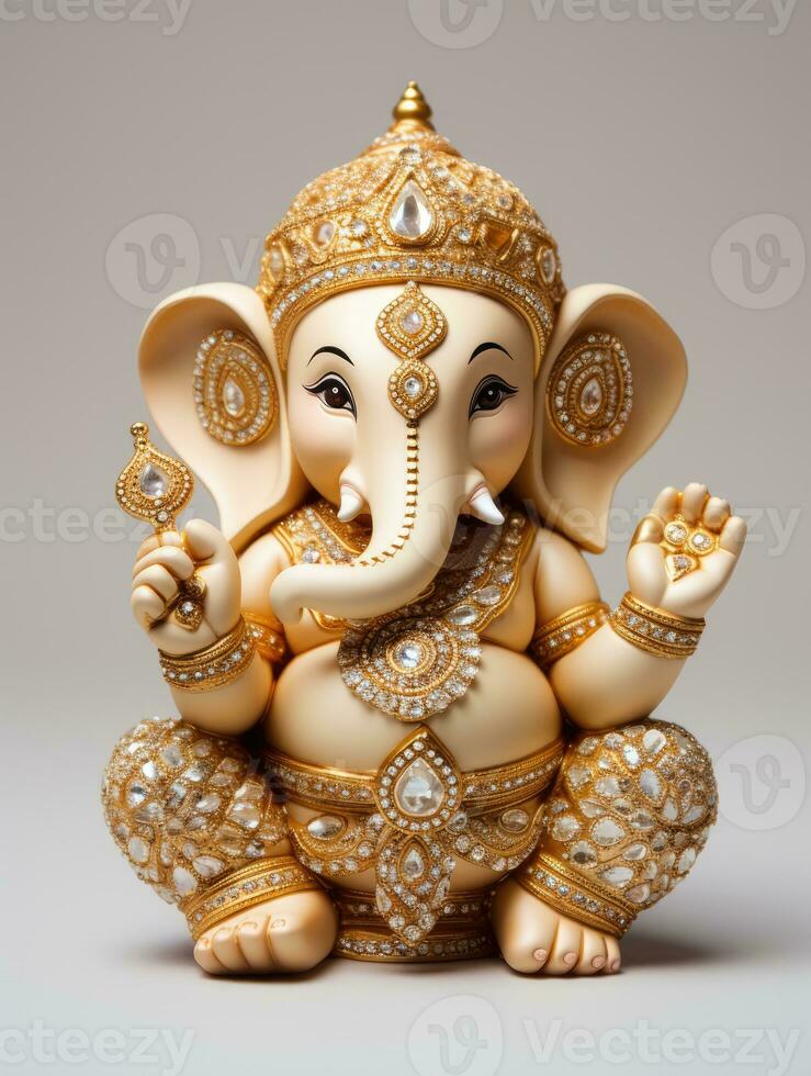 ganesha, invito, felicità, ganesha, Dio. generato ai foto