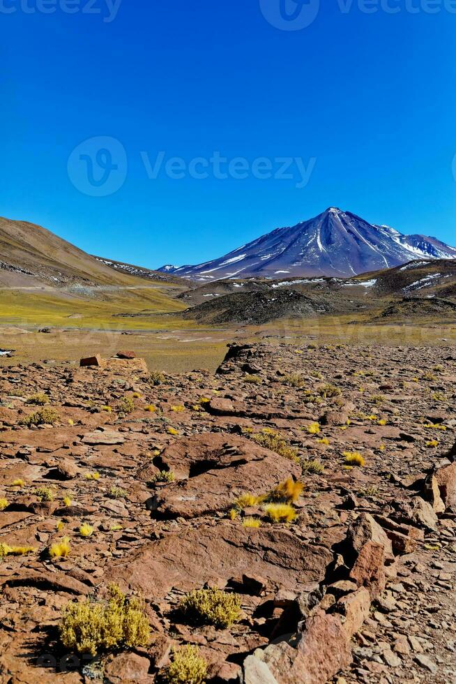 piedras rojas - atacama deserto - san pedro de atacama. foto