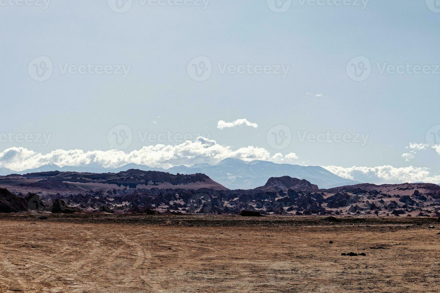 paesaggi di il atacama deserto - san pedro de atacama - EL loa - antofagasta regione - chile. foto