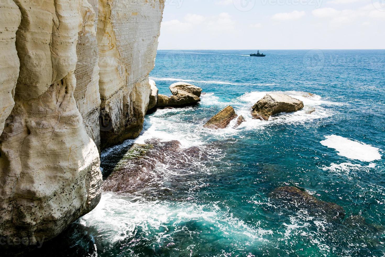 paesaggio marino in israele foto