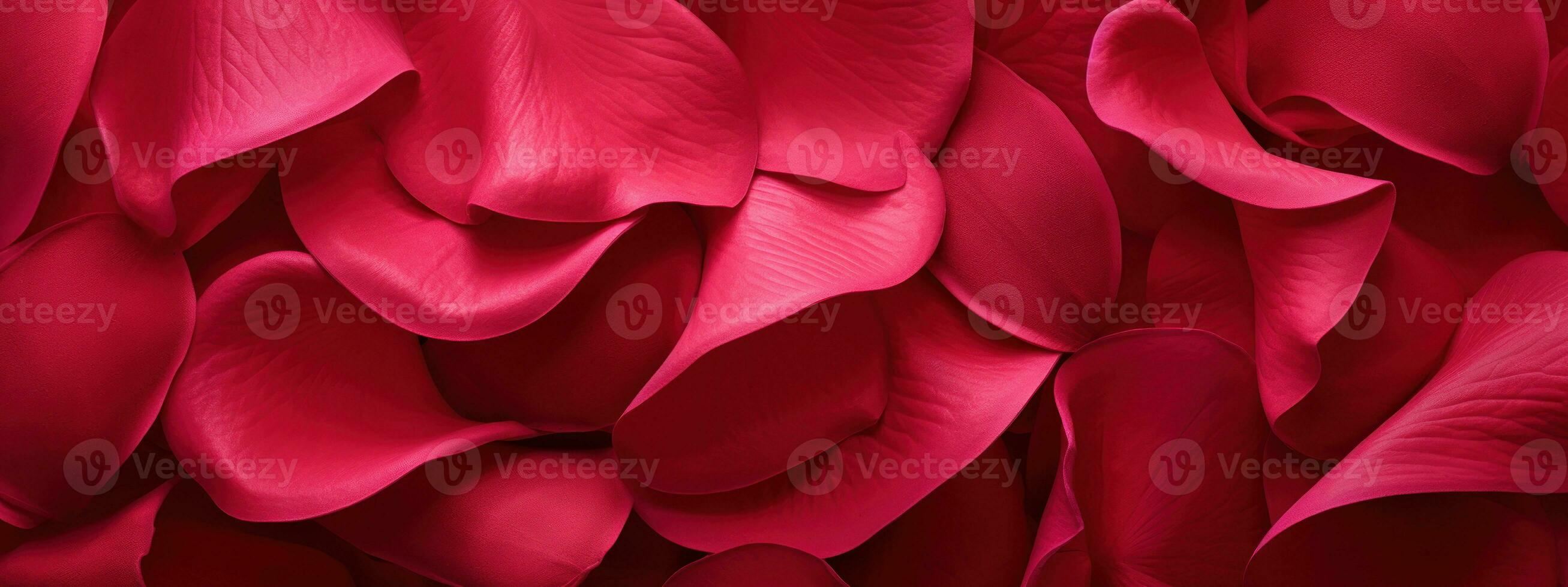 delicato macro tiro di un' rosa rosa petali superficie. ai generativo foto