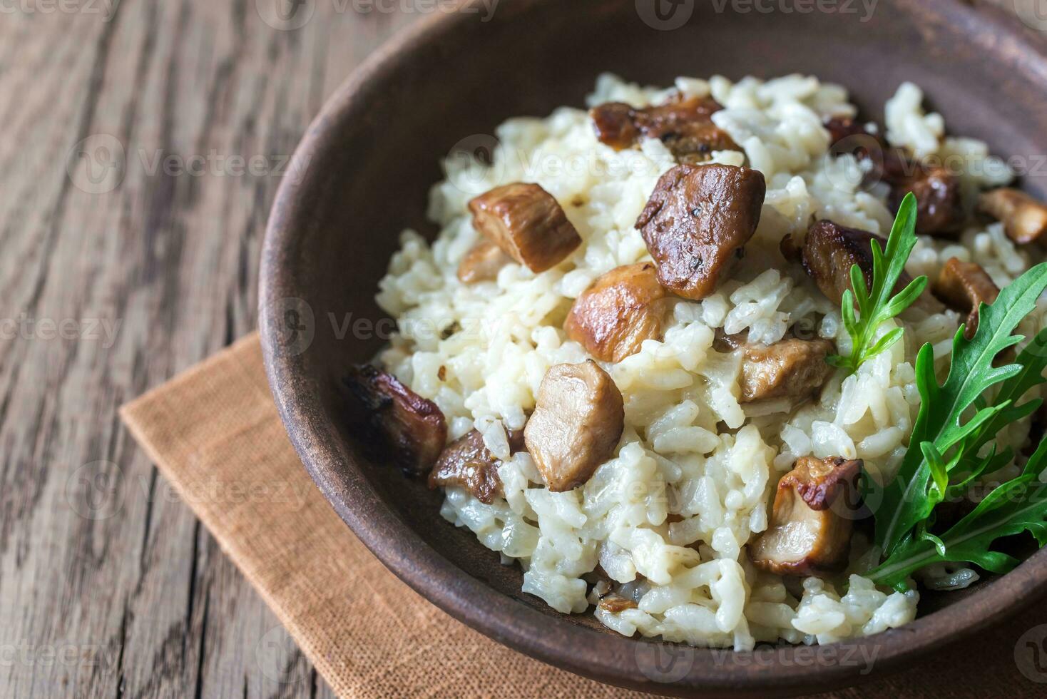 risotto ai funghi foto