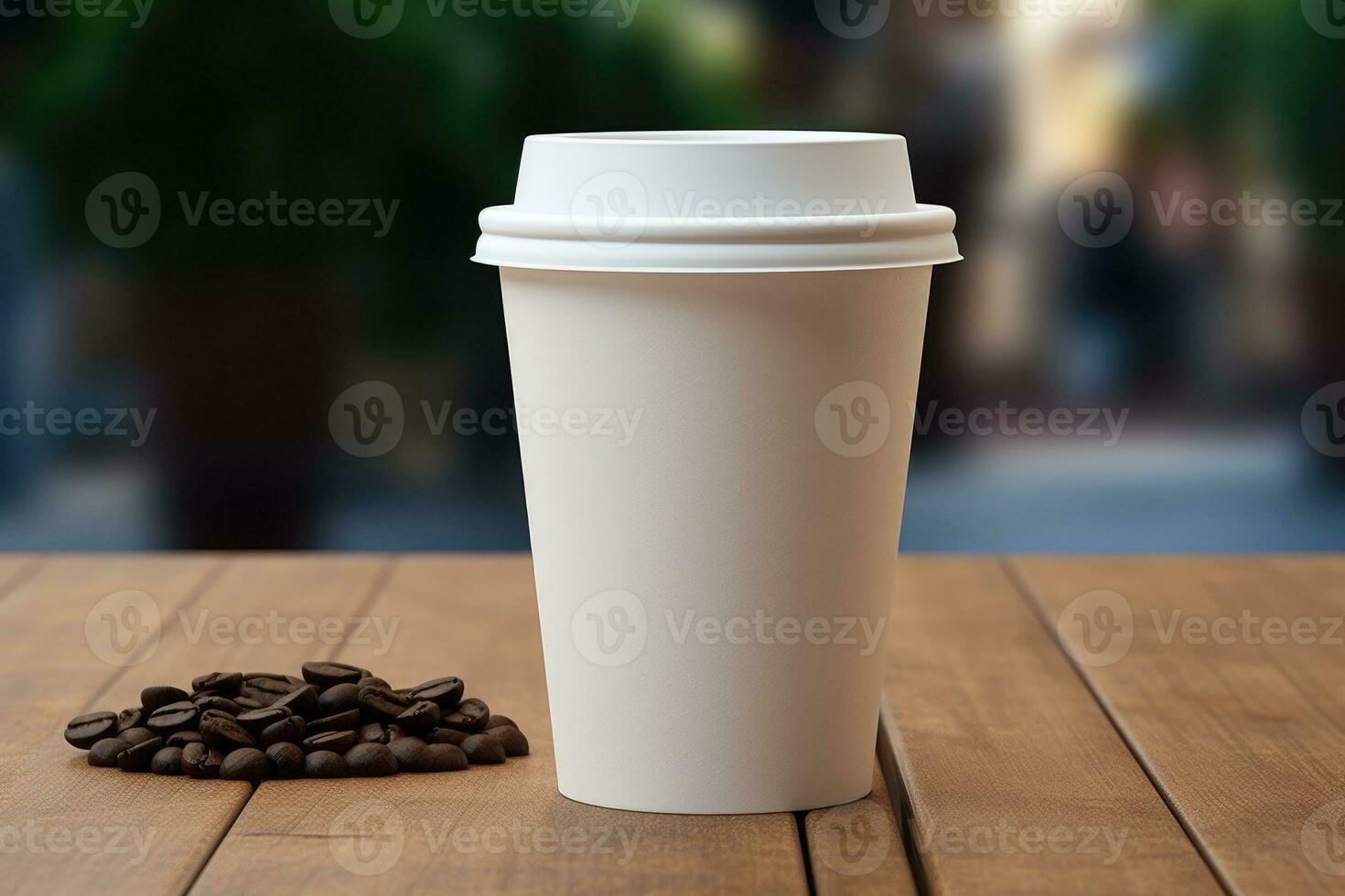 tazza di appena fermentato nero caffè nel elegante pianura eco-tazze. Americano, caffè espresso, latte macchiato, cappuccino è adatto per caffè negozi e come un' modello per loghi. foto