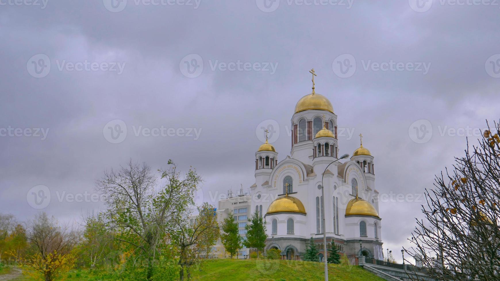 la chiesa sul sangue a yekaterinburg russia foto