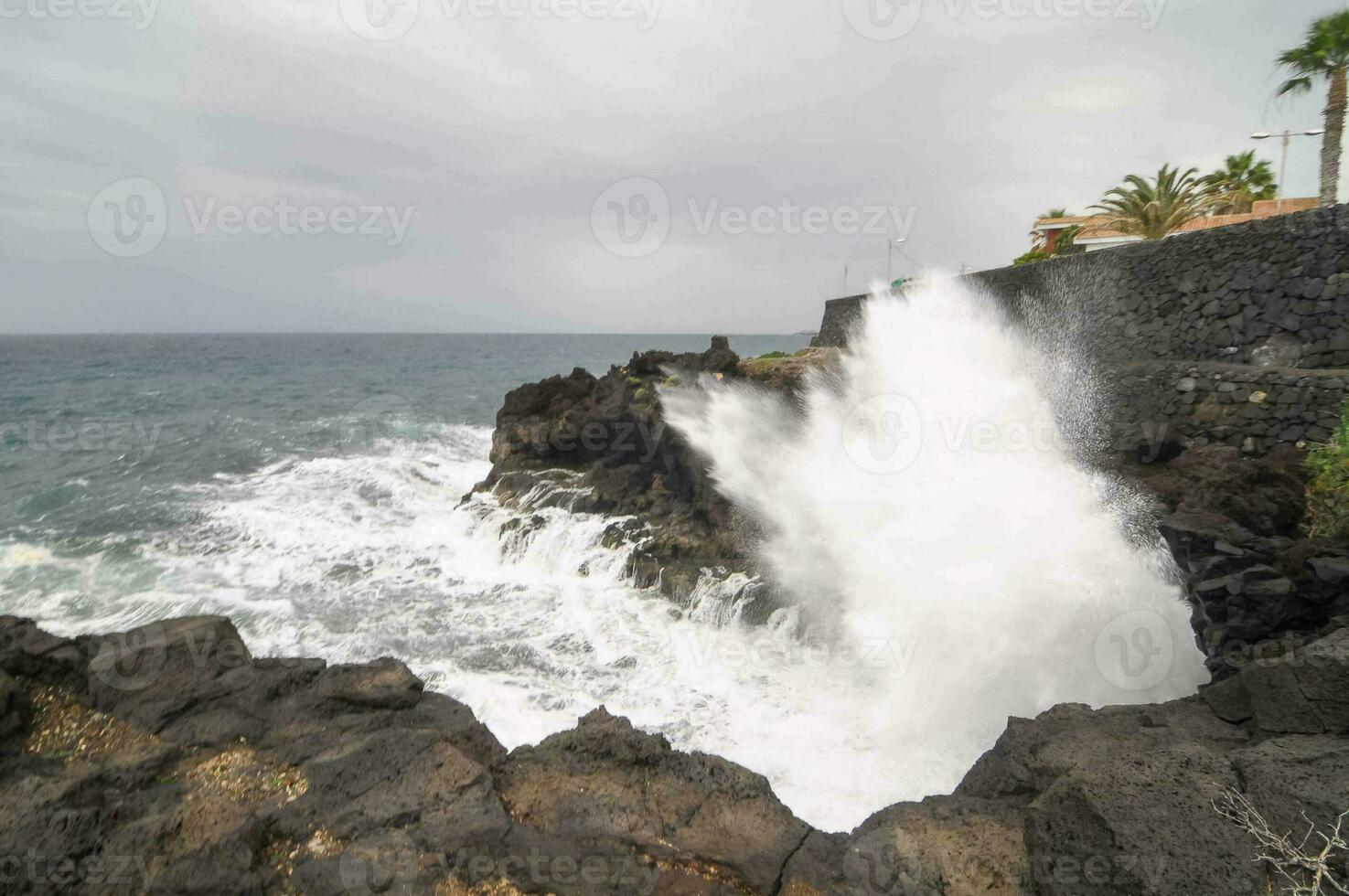 Visualizza di il mare riva foto