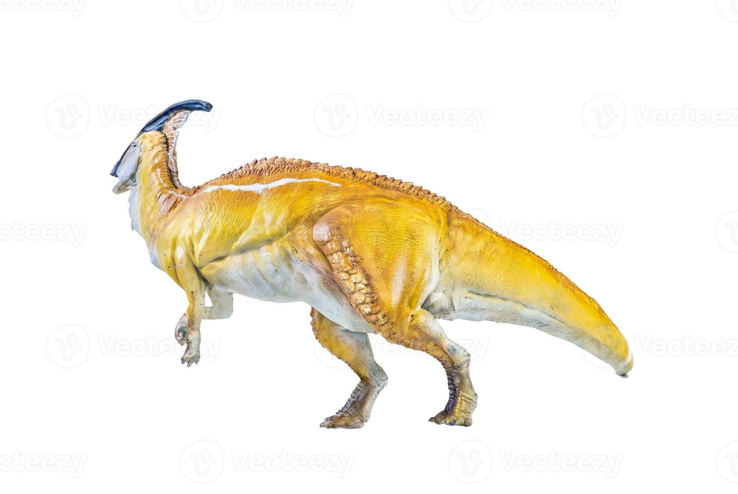 Parasaurolophus dinosauro isolato sfondo foto