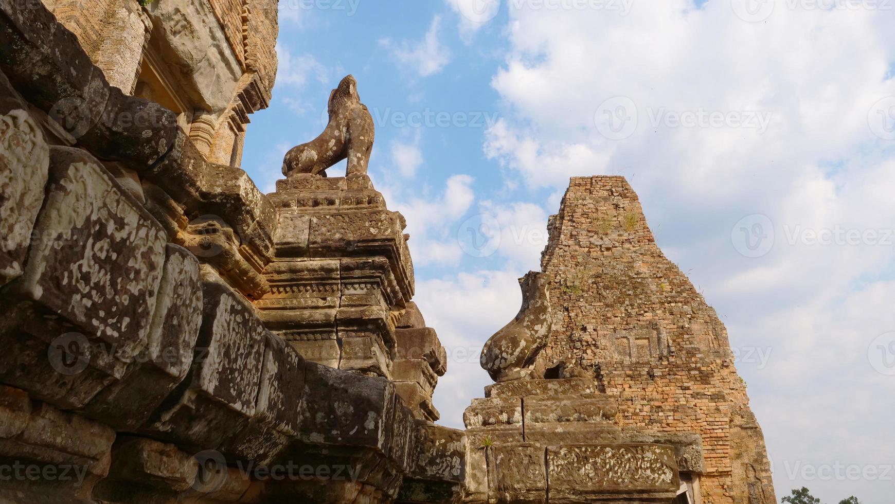Tempio khmer buddista rovina di pre rup, siem reap cambogia. foto