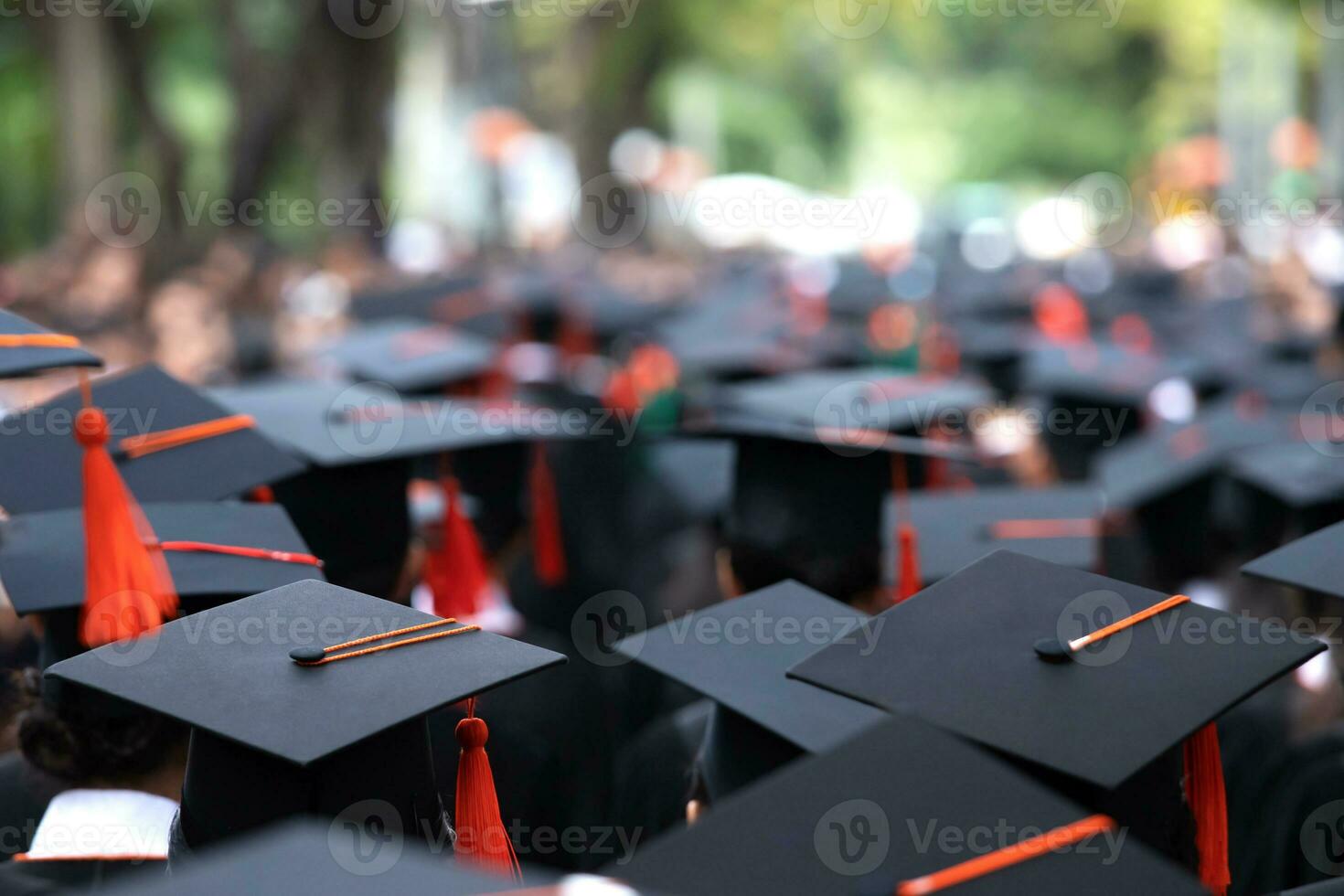 Congratulazioni per il nuovo laureati. foto