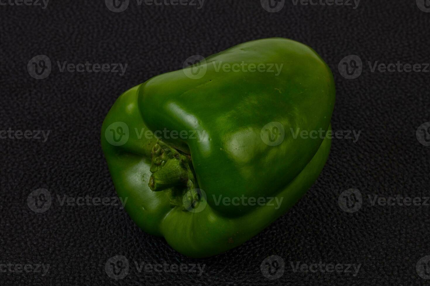 peperone verde maturo foto