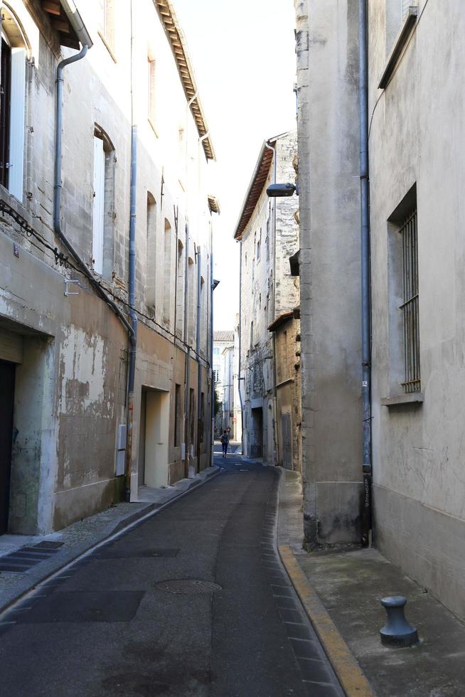 centro storico di avignone provenza francia foto