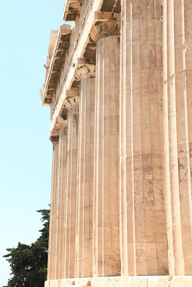 Tempio di Zeus Olimpio, Atene Grecia foto