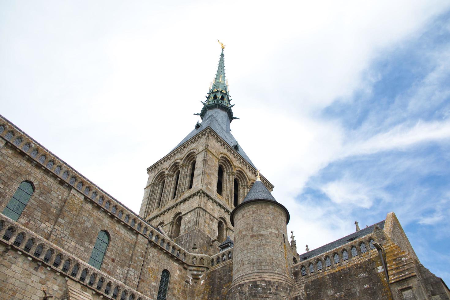 mont saint michel sud della francia foto