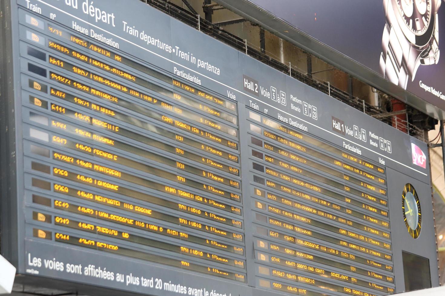 parigi, gare de lyon foto