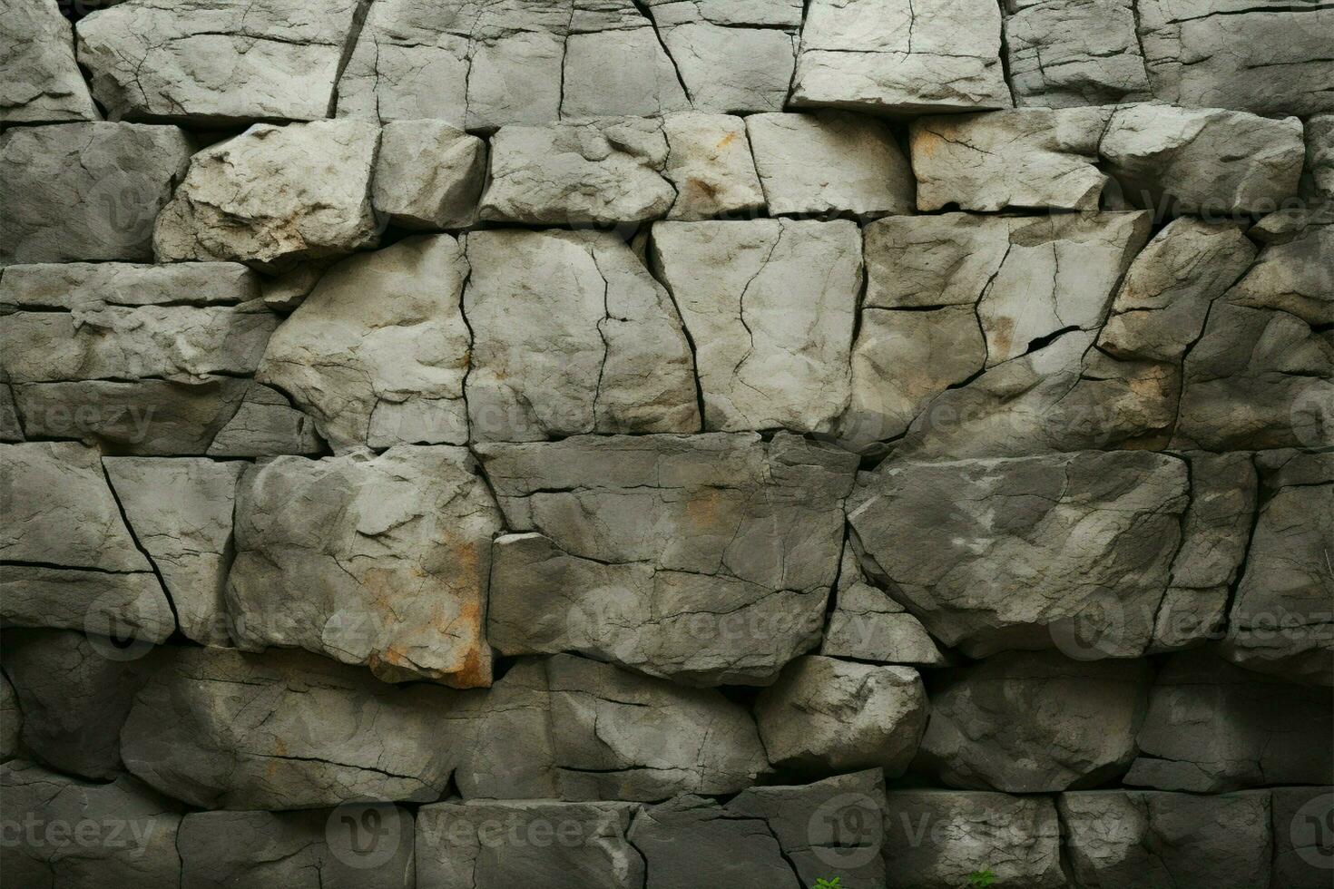 strutturato fondale con il biologico fascino di terra roccia formazioni ai generato foto