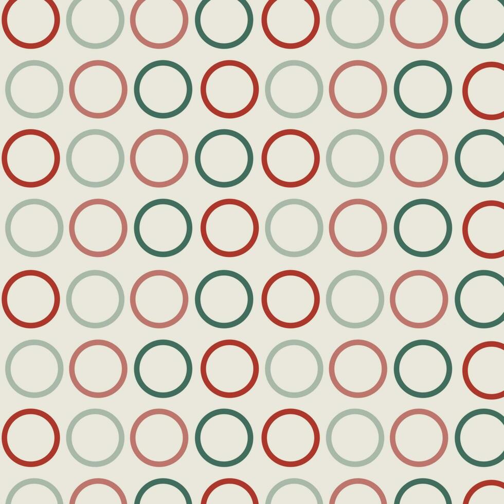 verde e rosso polka punto cerchio bolla modello per Natale Festival foto