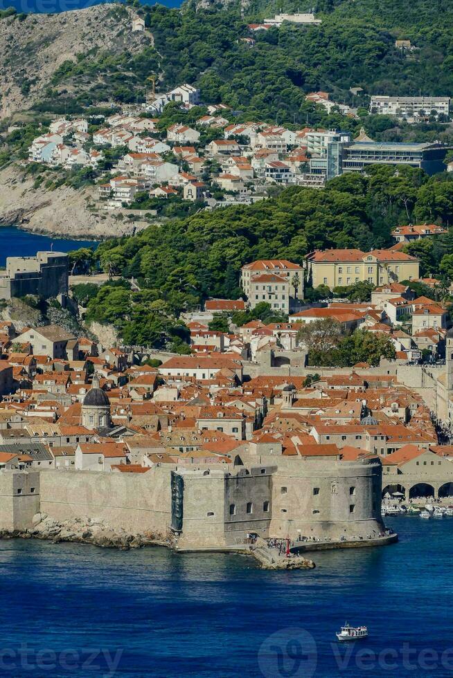 il vecchio città di dubrovnik, Croazia foto