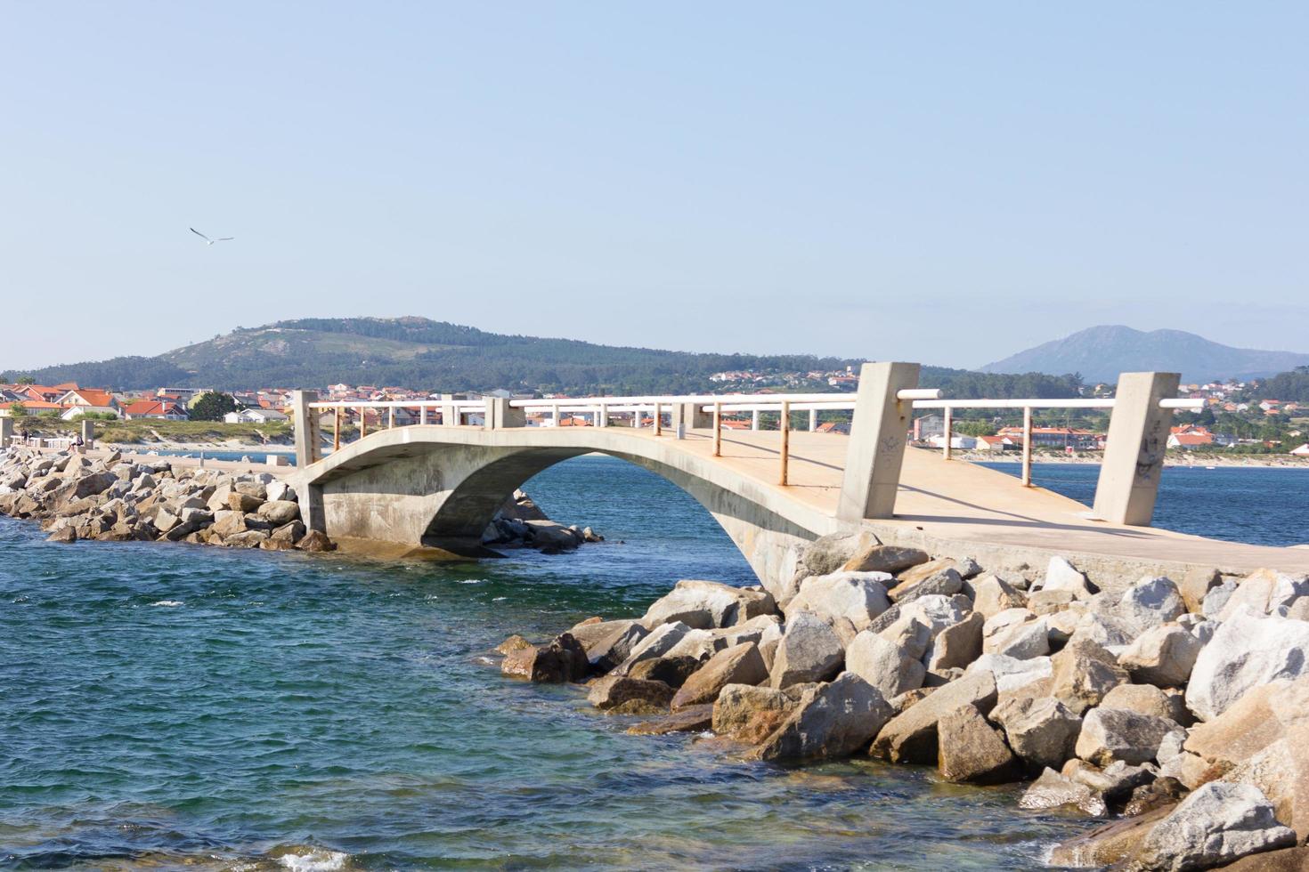 vedute marine dell'oceano atlantico, galizia, spagna foto