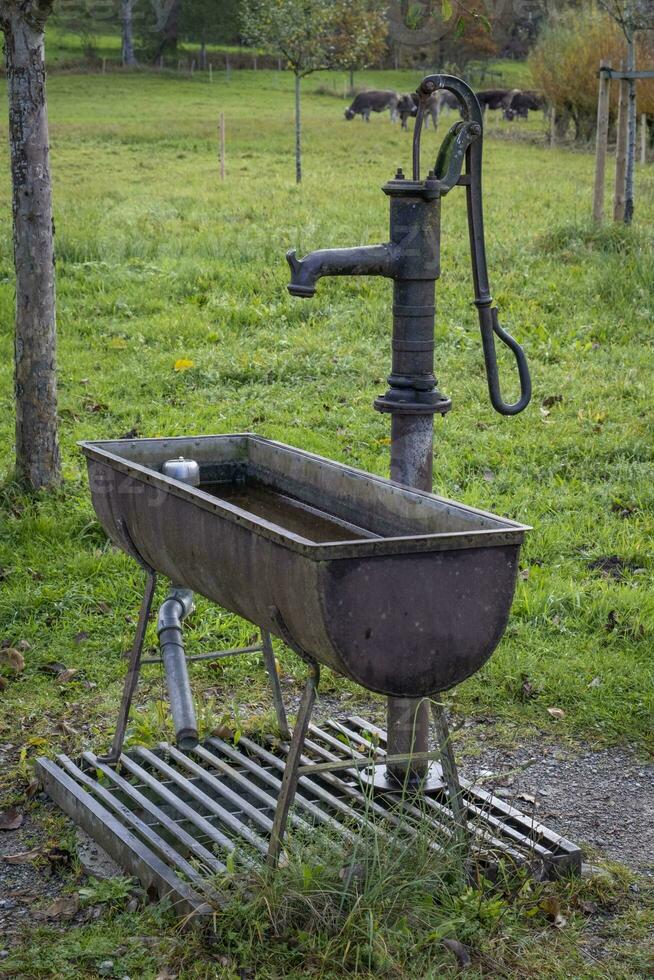 ancora vivere nel il meraviglioso vecchio agricoltori villaggio nel Germania foto