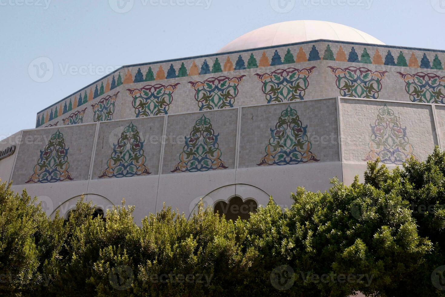 sultano qaboos mille dollari moschea, un' meraviglia di dell'Oman spirituale paesaggio foto
