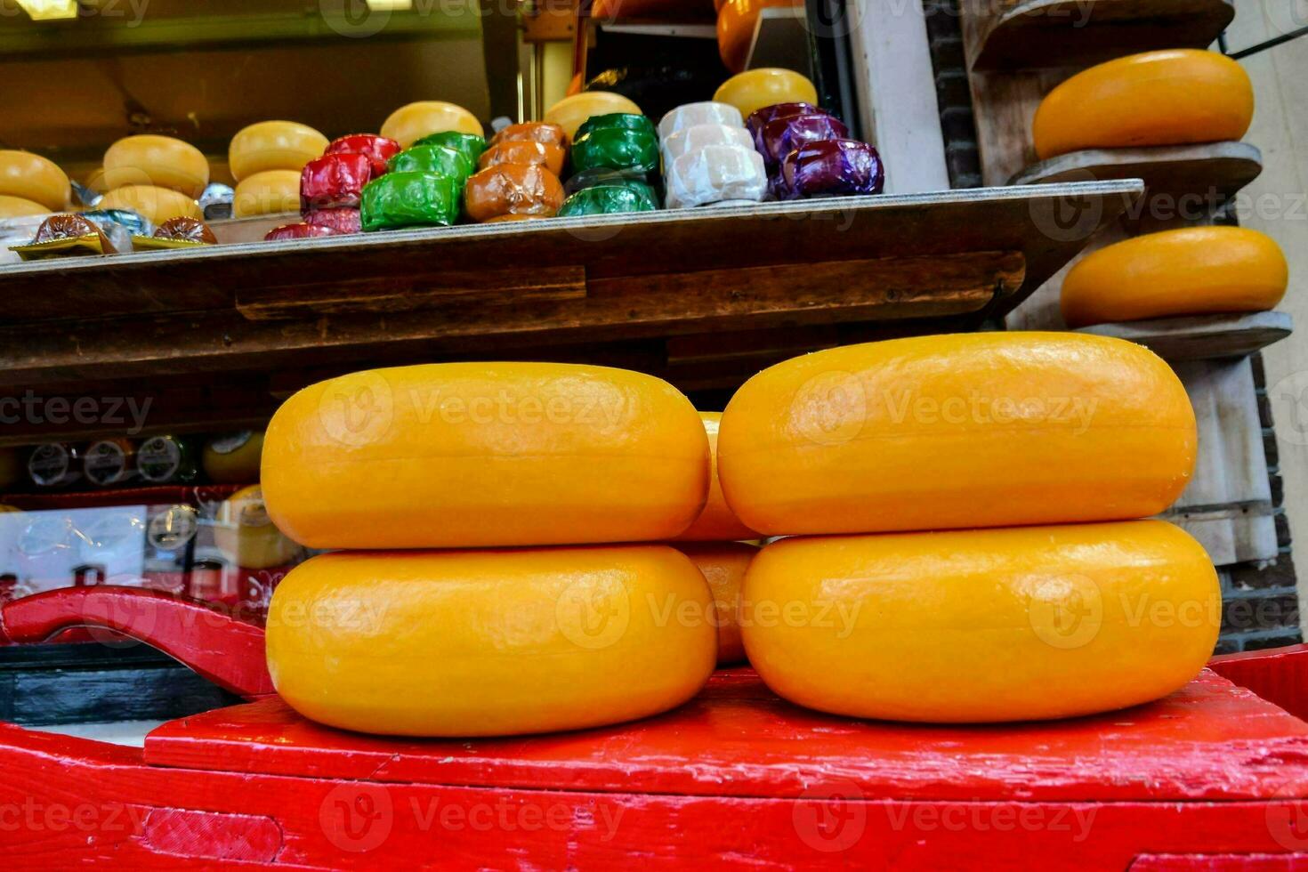 formaggio nel il mercato foto