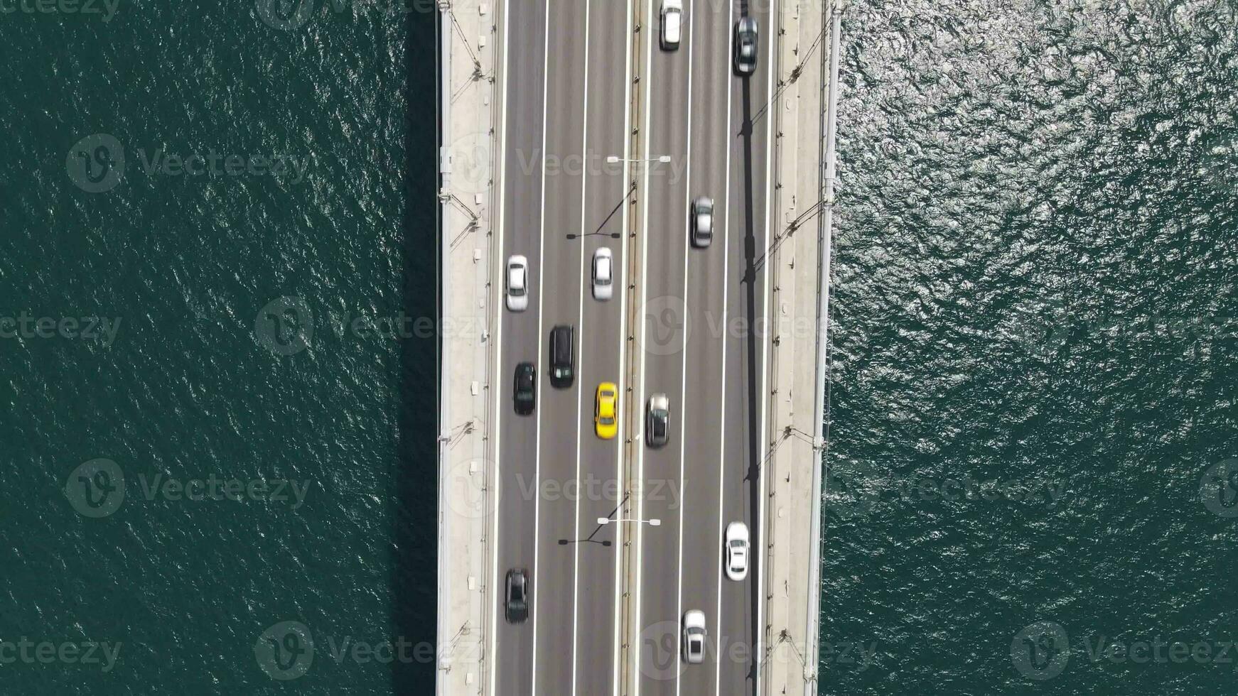 città traffico su ponte aereo Visualizza foto