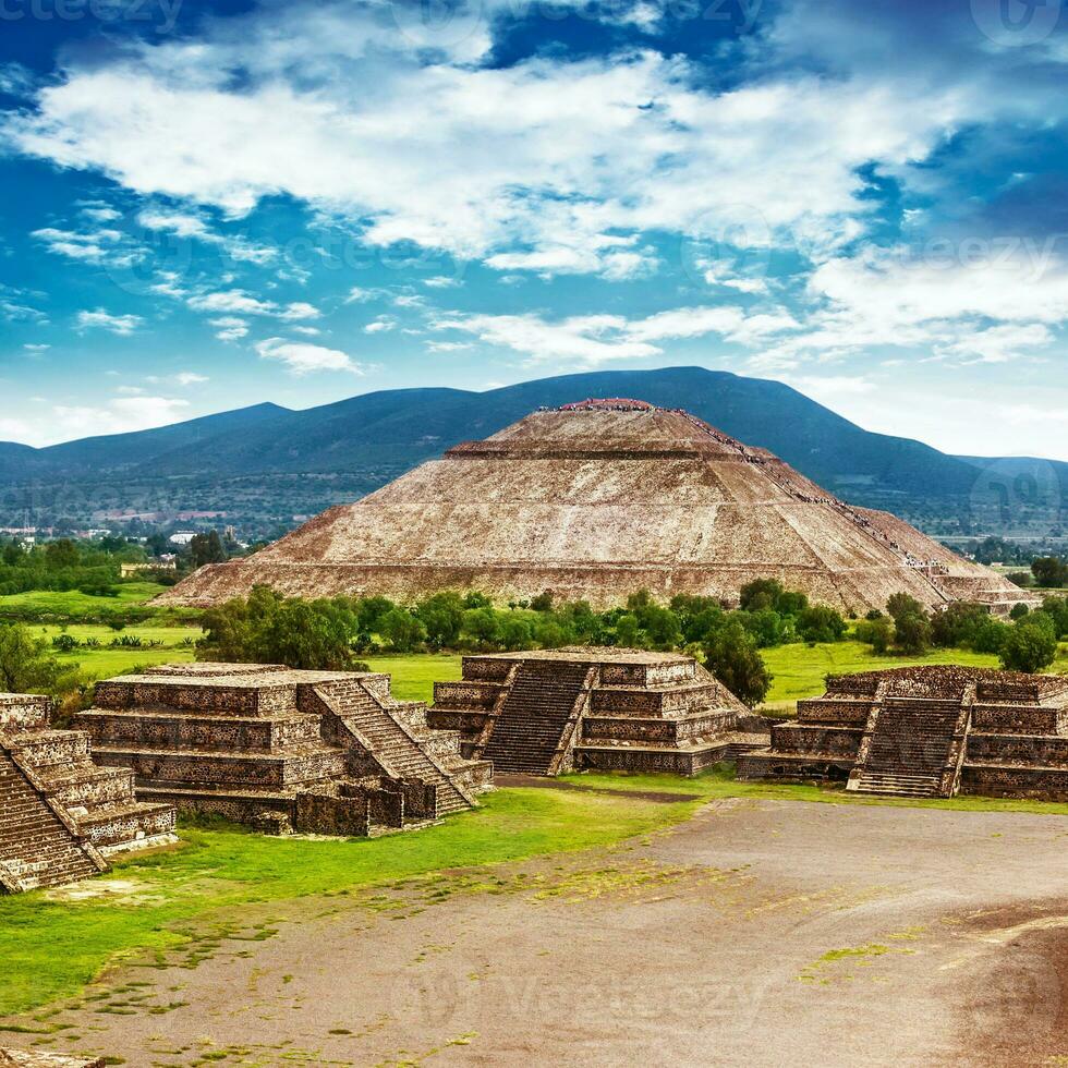 piramidi di Messico foto