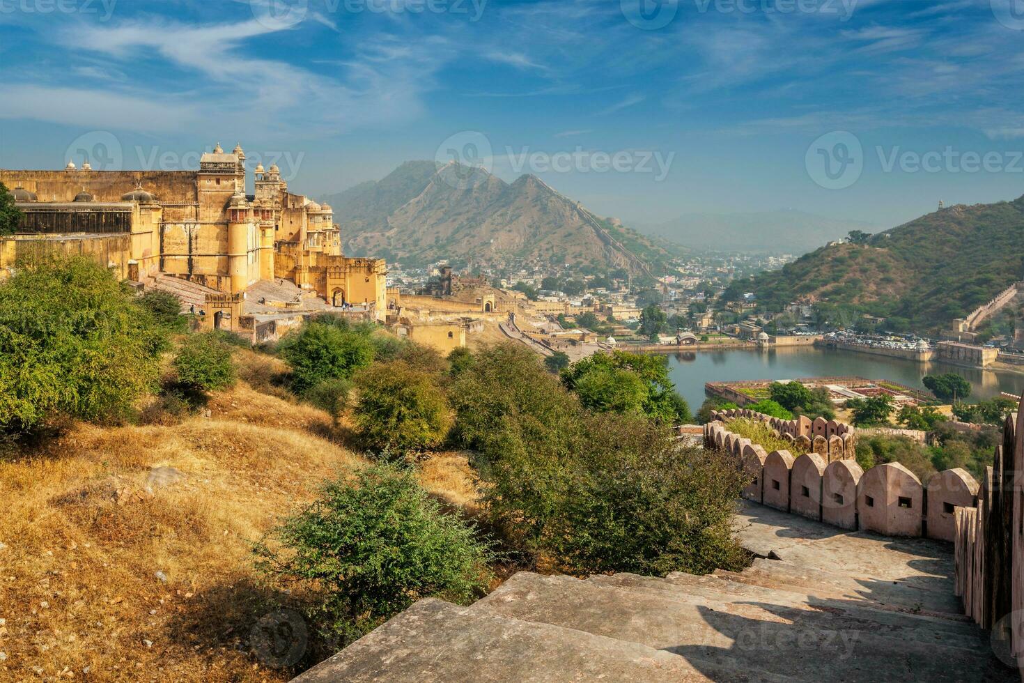 amer alias ambra forte, Rajasthan, India foto