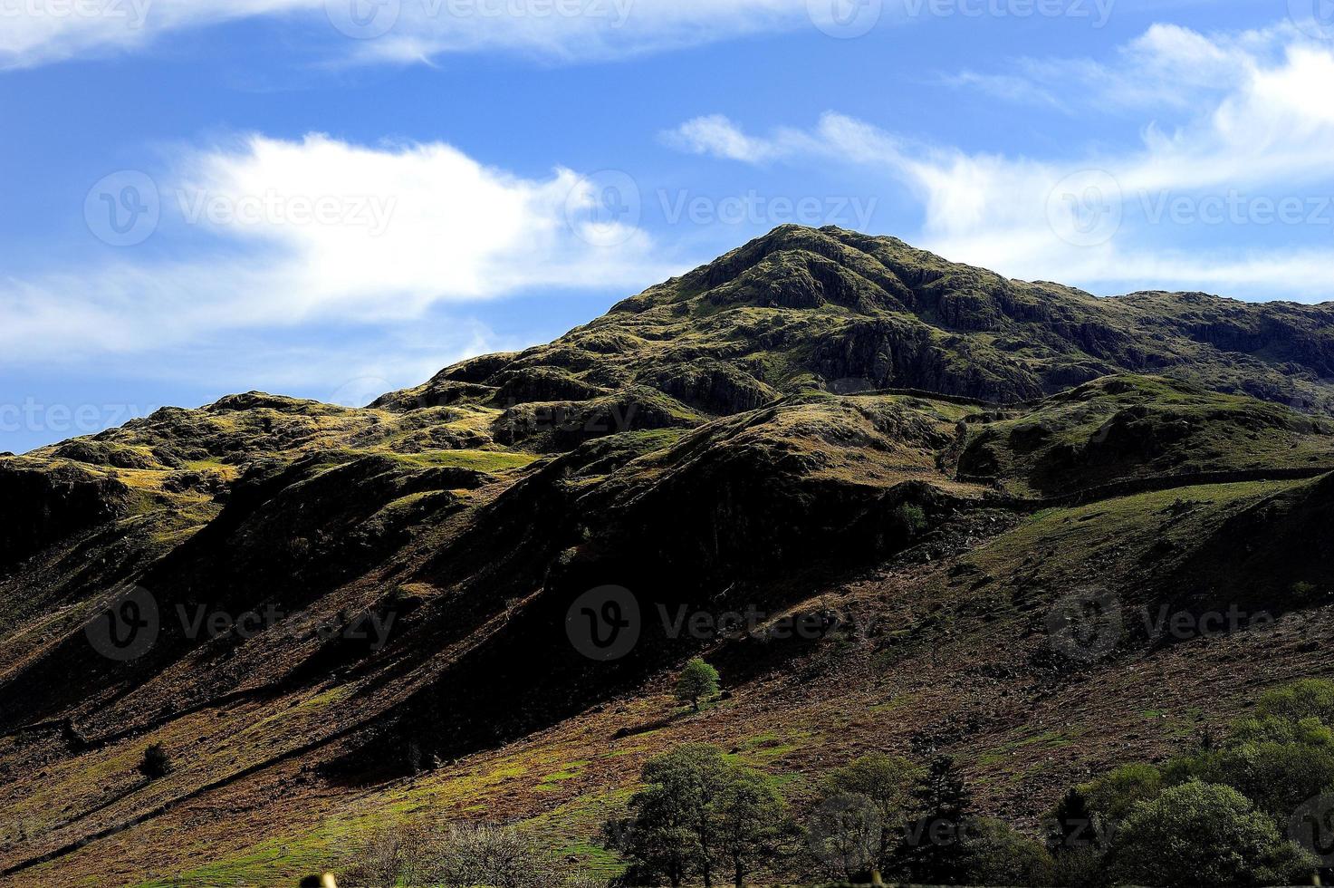 hardknott è caduto sopra la valle foto