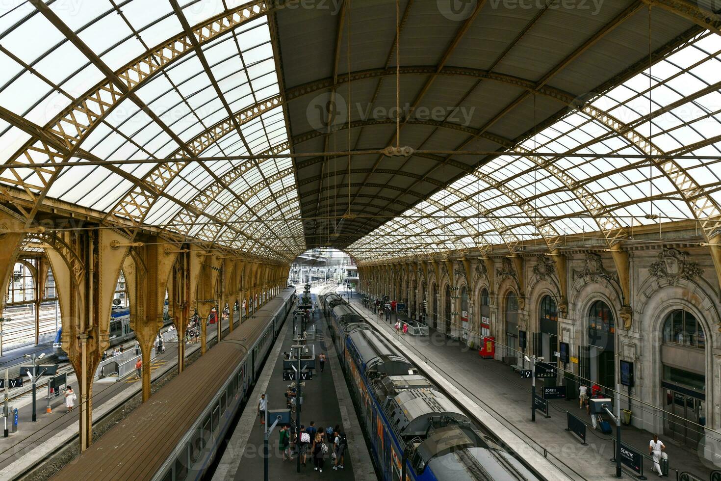 nice-ville treno stazione - Francia foto