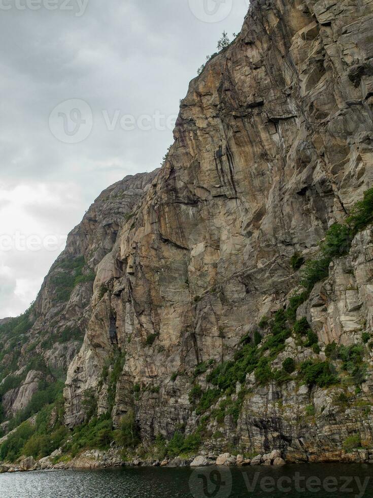 nave crociera nel Norvegia foto