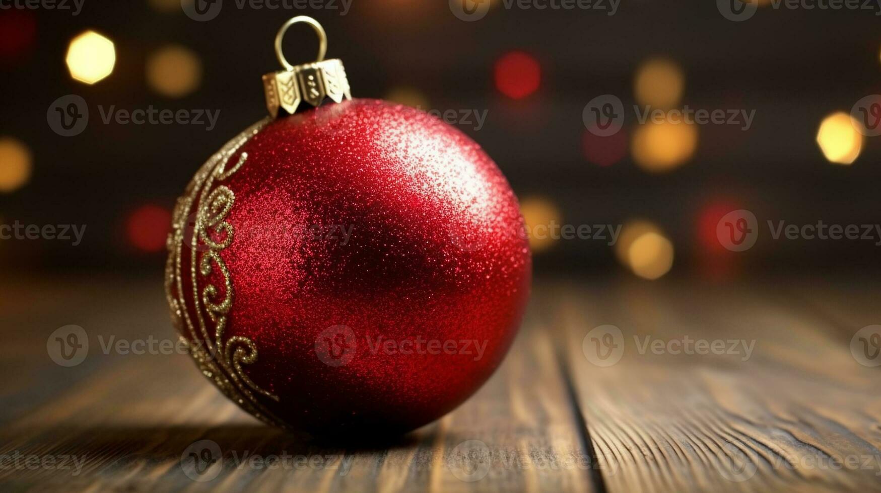 inverno di stagione allegro Natale e contento nuovo anno sfondo sfondo, modello, striscione, manifesto, vacanza disegno, bellissimo Natale palla sfera Natale albero ornamento. ai generato. foto