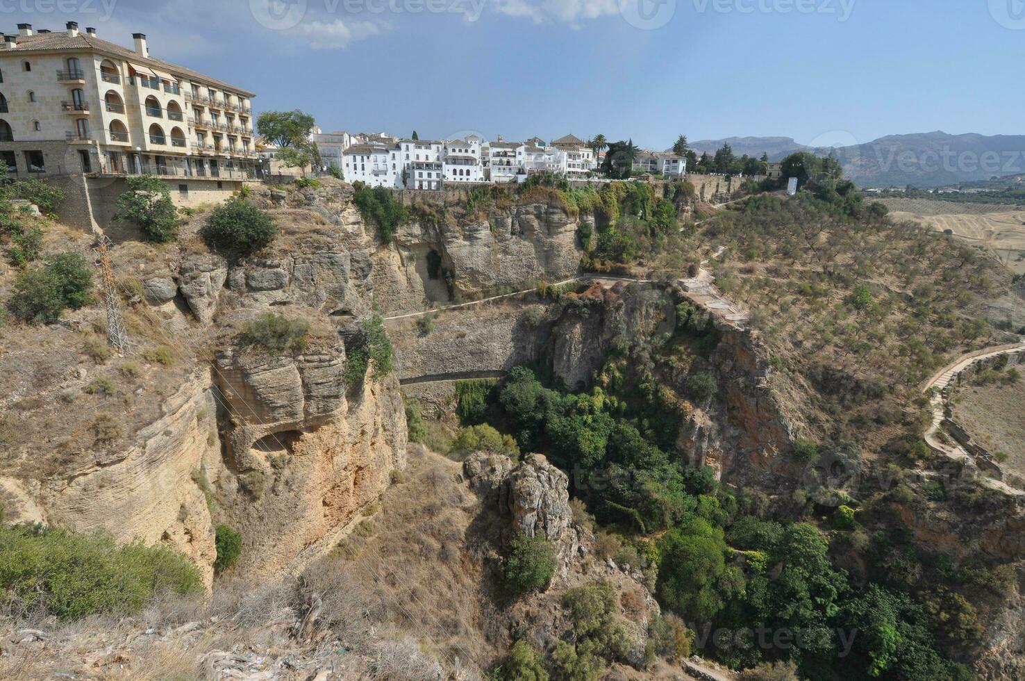 Visualizza di il città di ronda foto