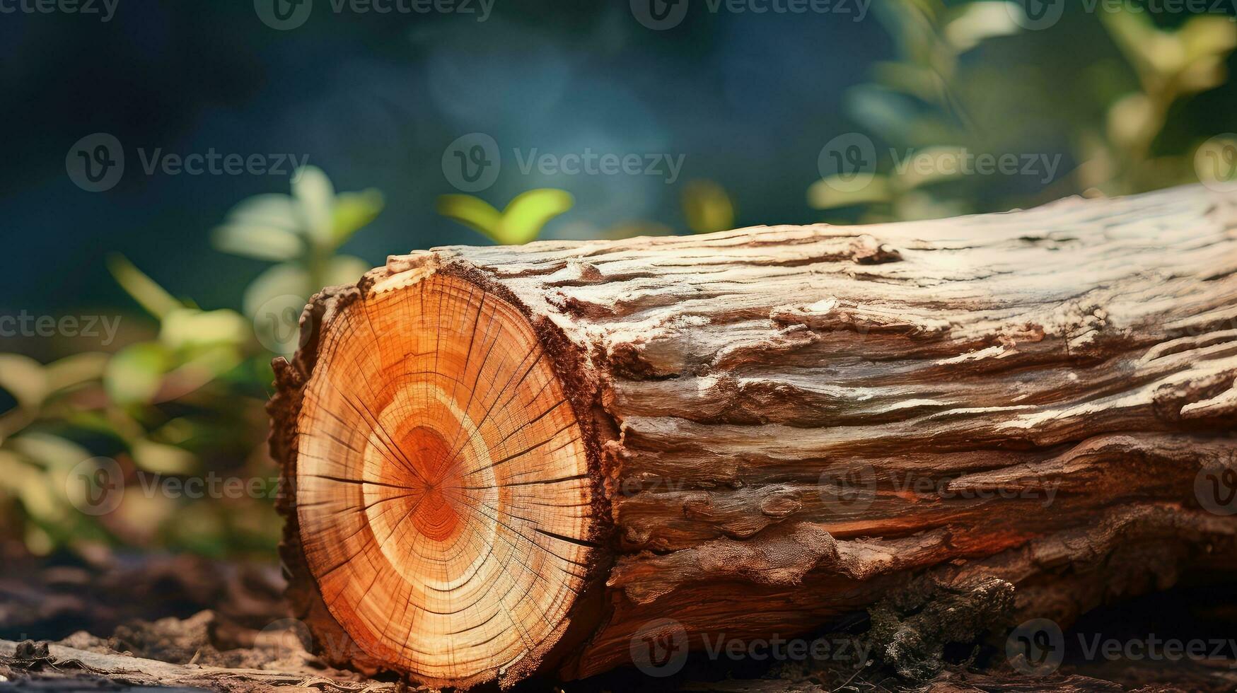 ai generato natura pianta blu all'aperto sognante ai generato foto