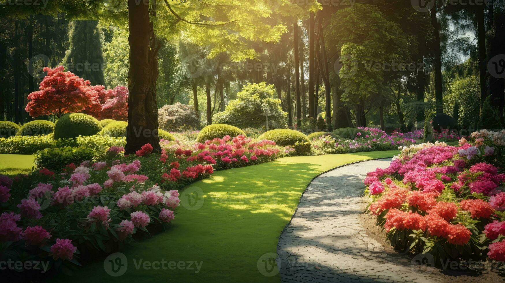 bellissimo bellezza flora all'aperto pittoresco ai generato foto