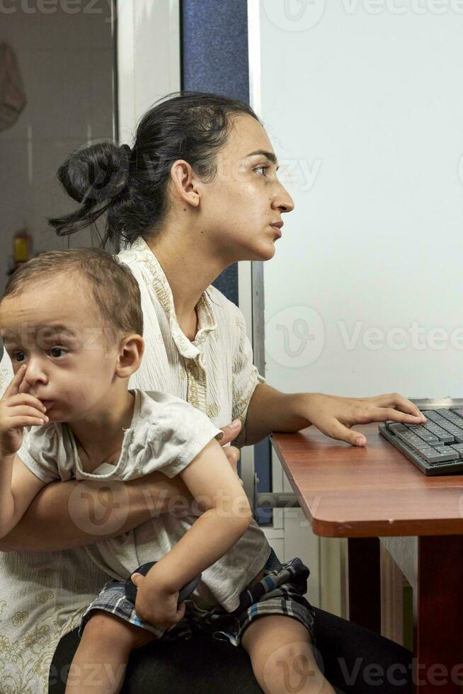 lavorare da casa foto