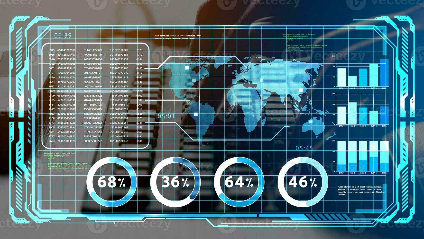 maschio imprenditori uso bordo tagliente tecnologie piace ai, dati analisi, e 5g per guidare attività commerciale successo, crescita, e innovazione attraverso loro mobile telefoni nel un ar laboratorio. foto