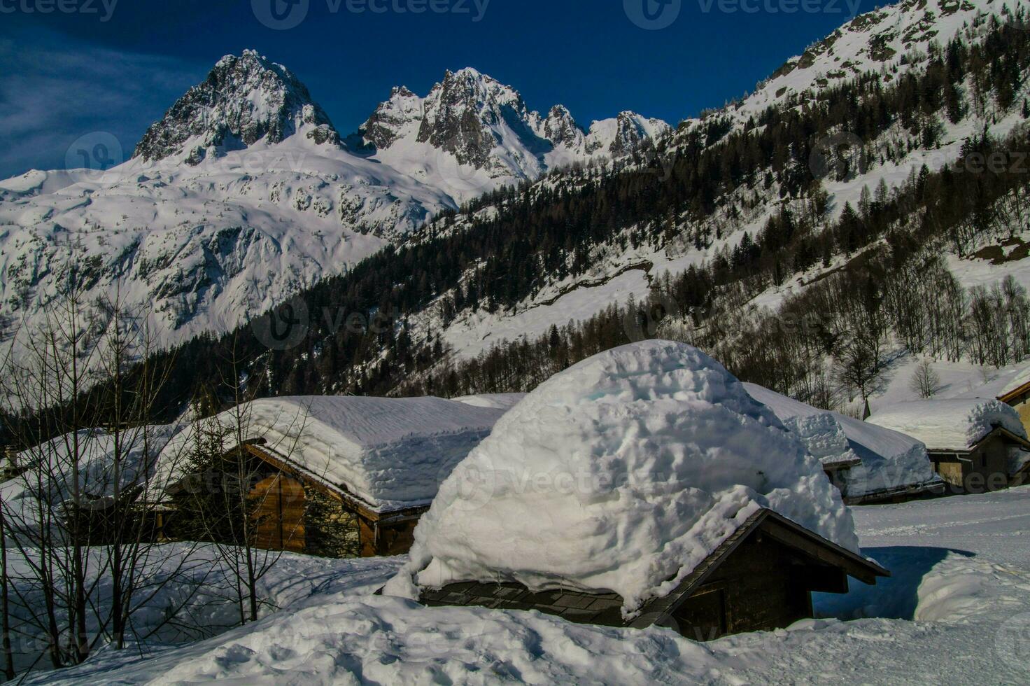 giro,Chamonix, haute Savoia, Francia foto