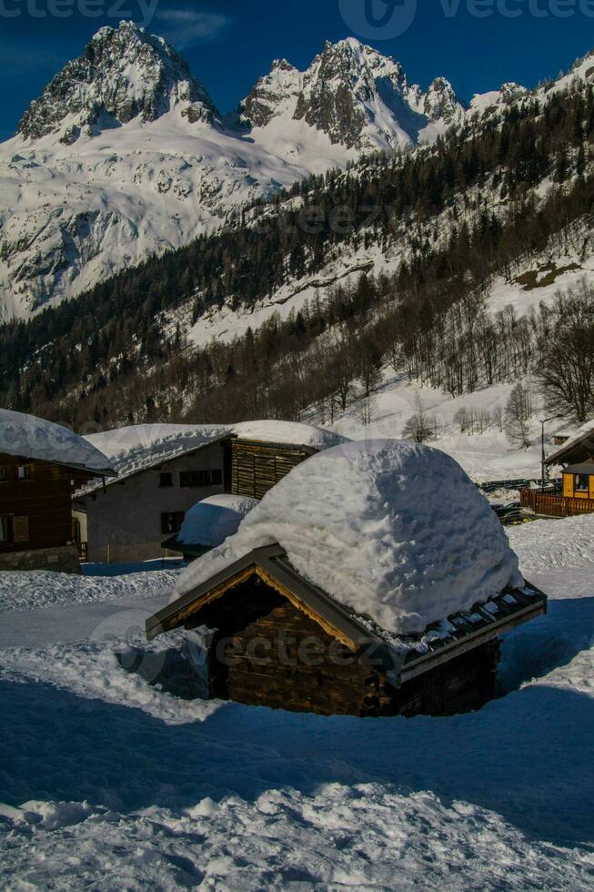 giro,Chamonix, haute Savoia, Francia foto