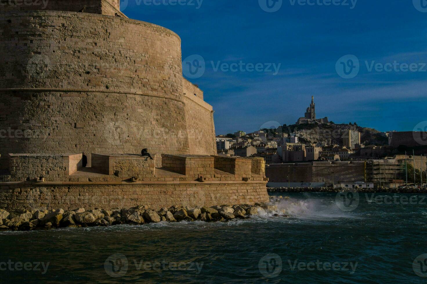 forte storico marsiglia nel bouche du Rhone foto