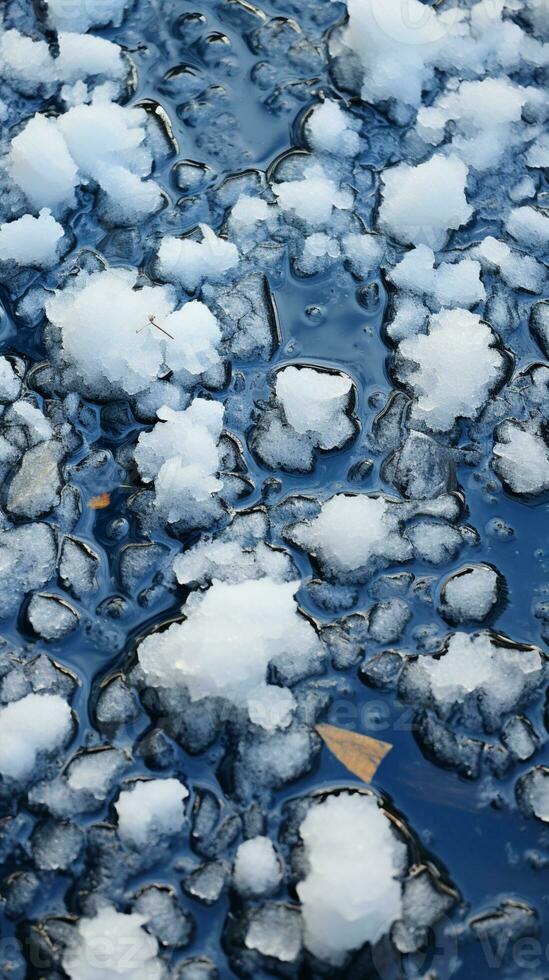 neve autunno inverno stagione storia sfondo ai generato foto