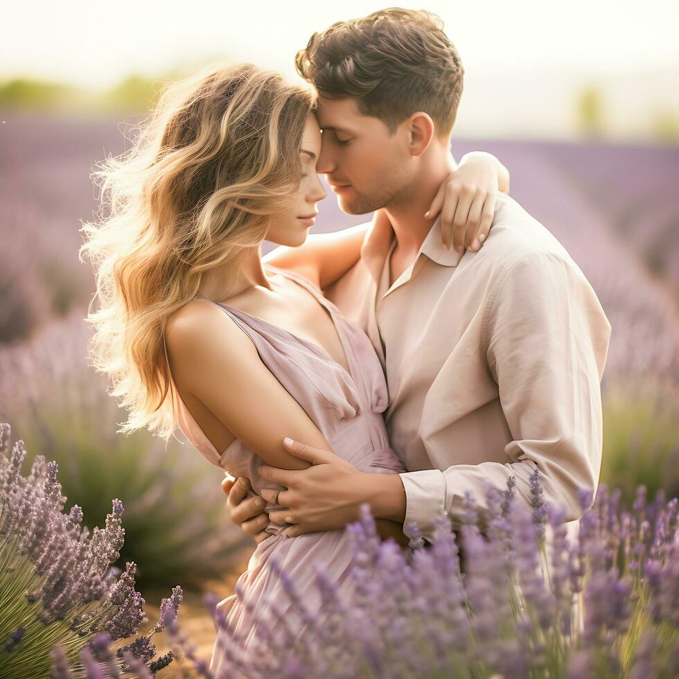 abbraccio il amore. un' San Valentino giorno abbraccio. ai generato. foto