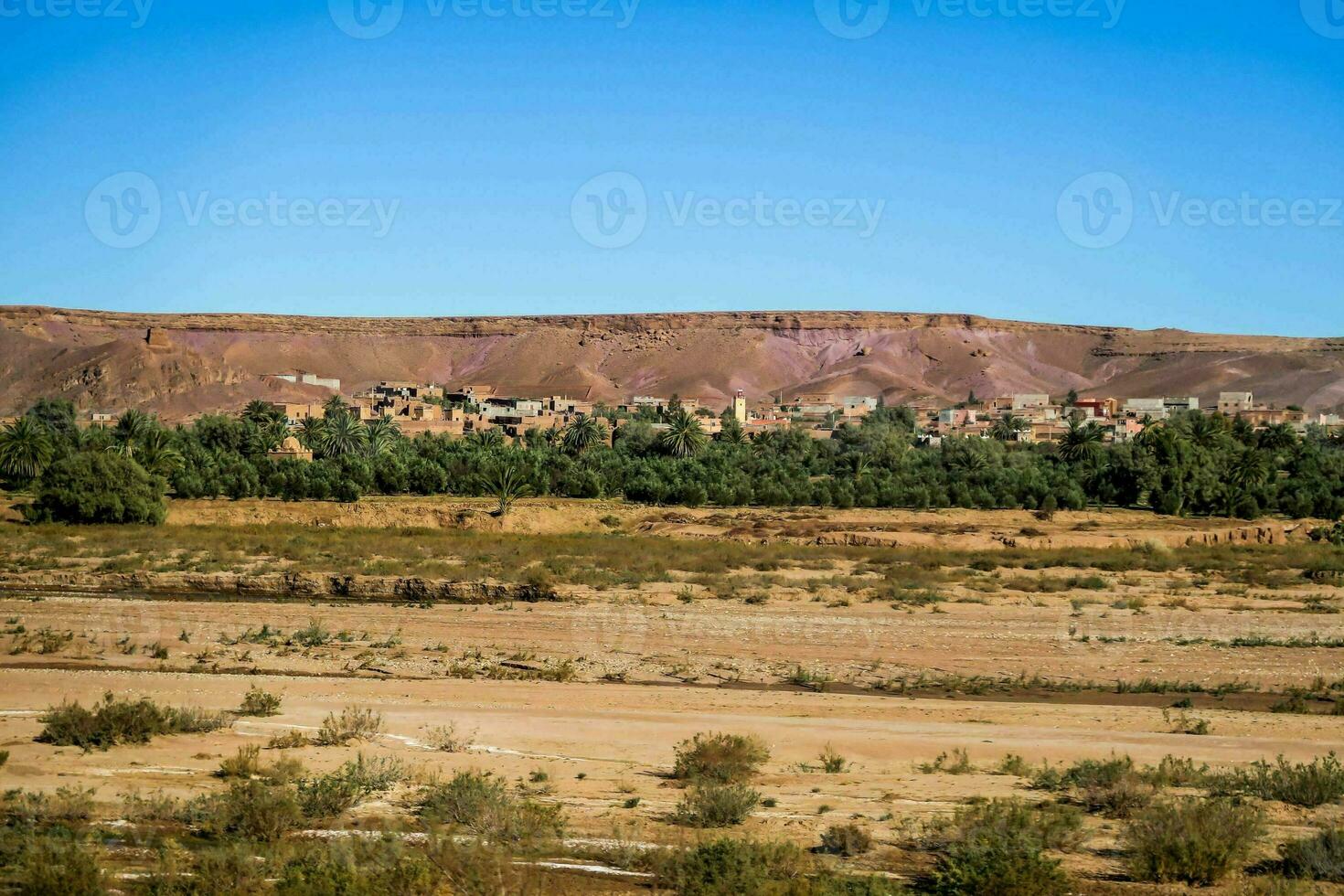 il villaggio di atlante nel il atlante montagne foto