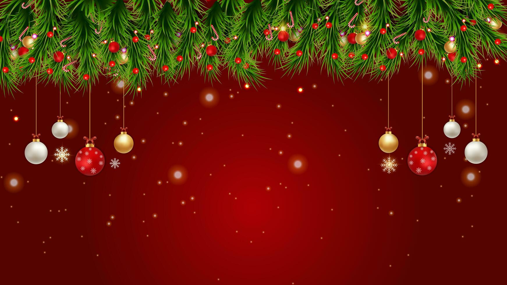 allegro Natale sfondo con Natale elementi per sociale media messaggi, striscioni, saluto carte, e ragnatela banner foto