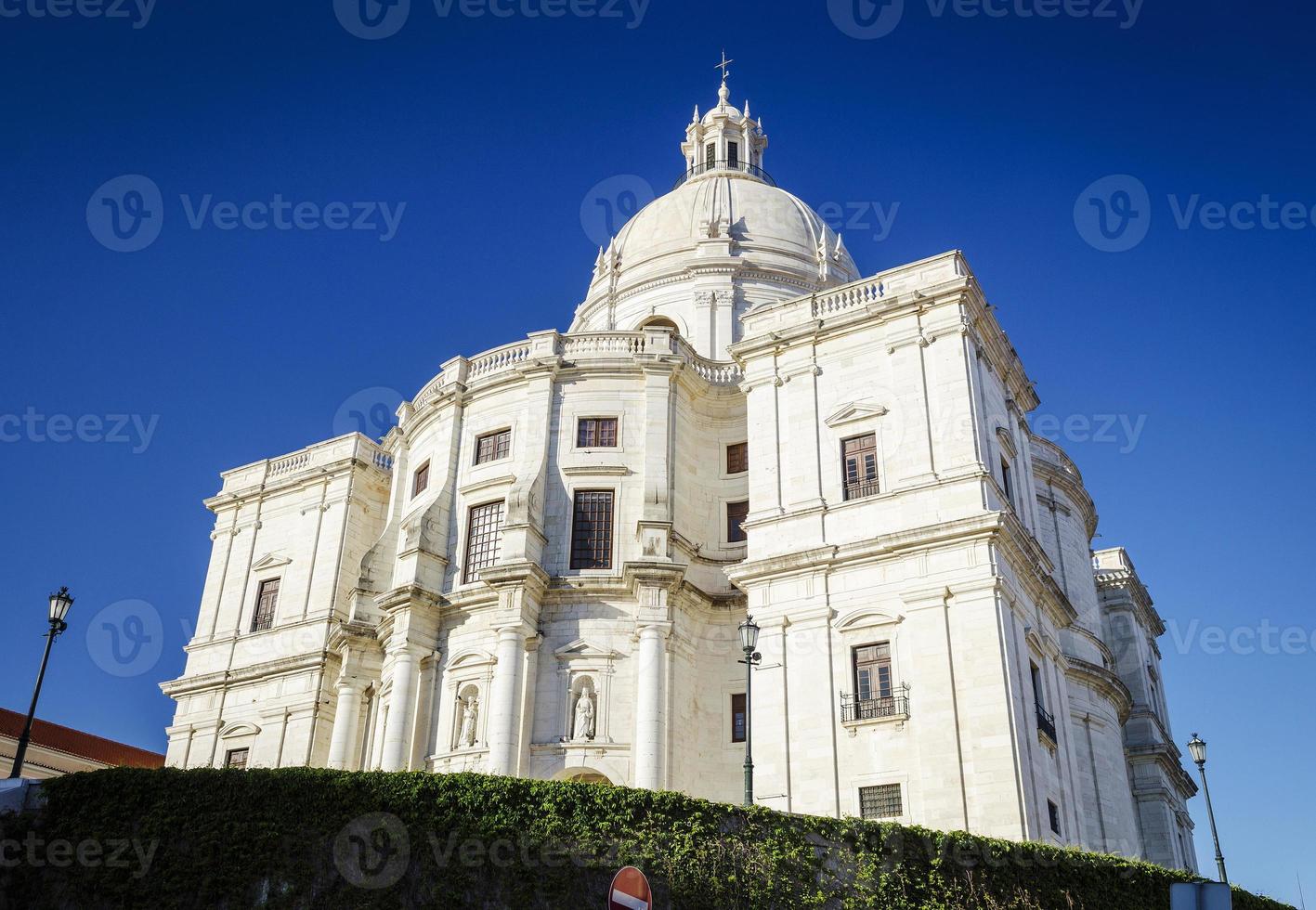 panteao nacional pantheon punto di riferimento vecchia chiesa cattedrale a lisbona portogallo foto